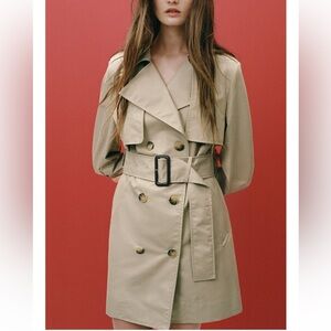 Zara Trench Size L BNWOT